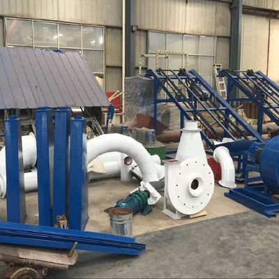 No Vibration 500kg/h 96 Cutters 45kw Wood Powder Mill