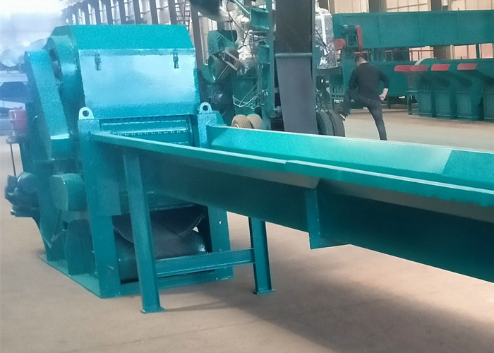 CE Drum Wood Chipper Crusher Machine Energy Saving Hydraulic System