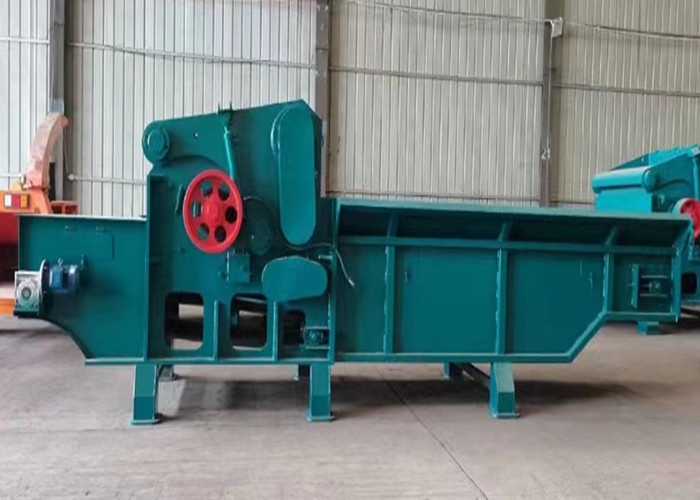 20 - 30 Tph Drum Chipper Machine Wood Crusher 15mm For Wood Chips