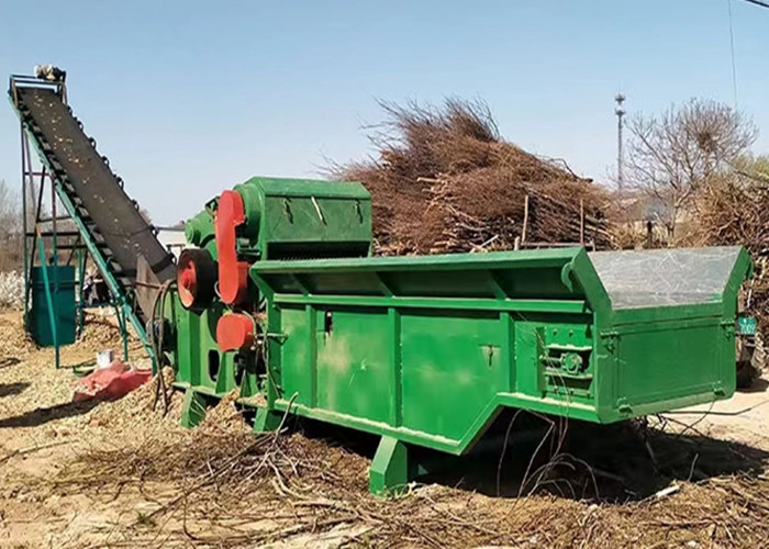 CE Drum Wood Chipper Crusher Machine High Capacity