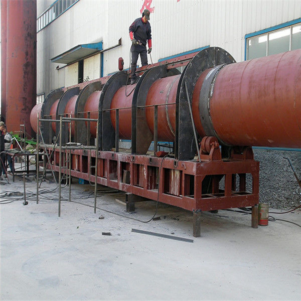 Internal Combustion 1.3*12m 18kw Rotary Vacuum Dryer