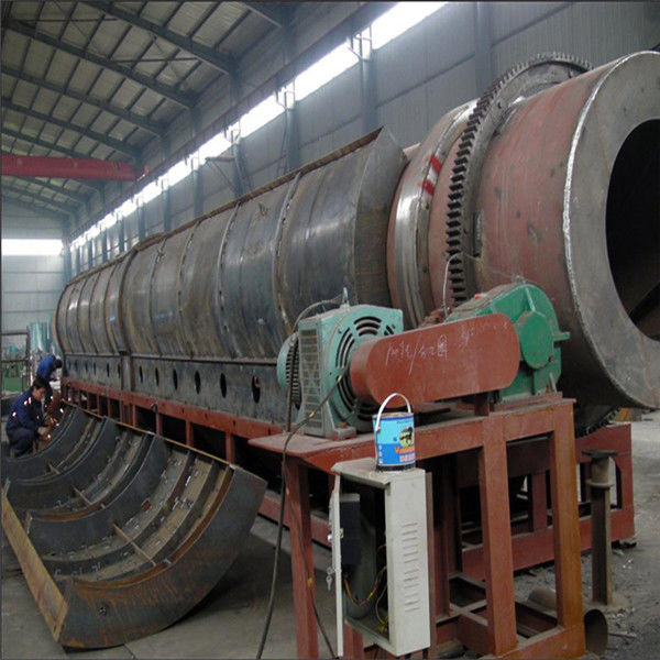 Internal Combustion 1.3*12m 18kw Rotary Vacuum Dryer