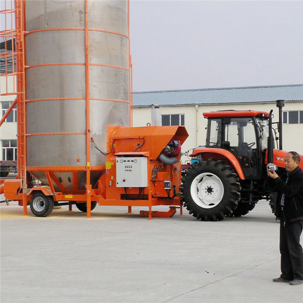 Rapeseed 15m3 22KW Tower Grain Dryer For Soybean