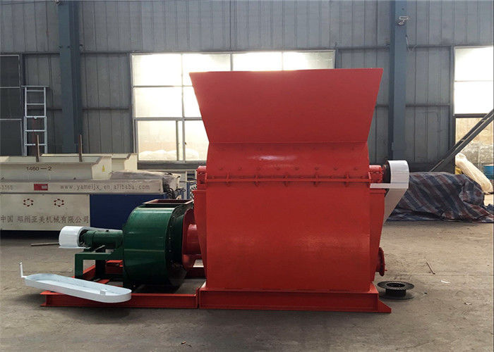 900X500mm 50HZ 55kw Wood Chipper Machine For Straw