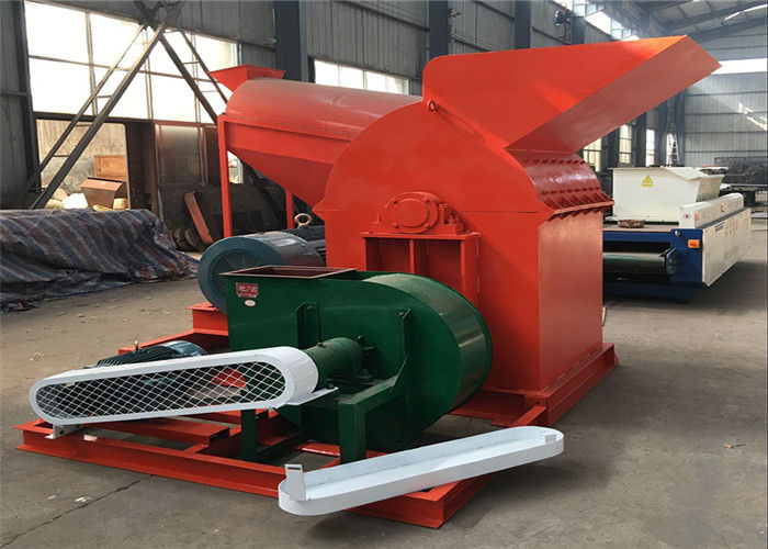 900X500mm 50HZ 55kw Wood Chipper Machine For Straw