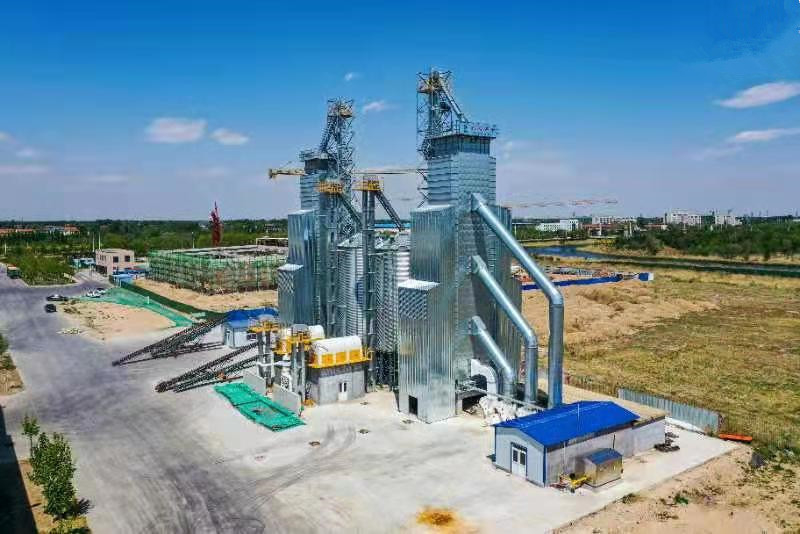 Large Continuous Corn Maize Grain Tower Dryer With Capacity Of 100-1000 Tons