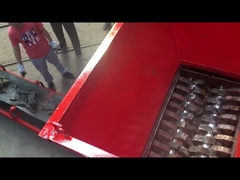 Broyeur robuste à double arbre pour déchiqueter le métal, le caoutchouc, les pneus, le plastique, les déchets électroniques et le papier.